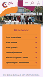 Mobile Screenshot of calvijncollege.nl